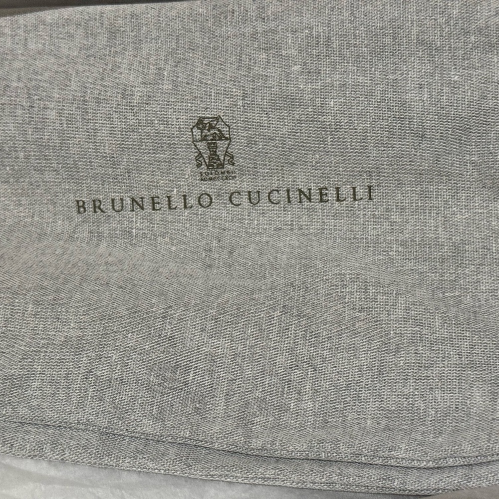 Brand New In Box Brunello Cucinelli Sparkling Knit Sneakers 38.5 - Picture 12 of 16